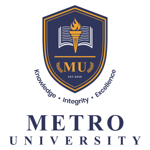 Metro University 2026 Logo 512 x 512 px